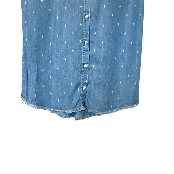 Thread & Supply Chambray Button Down Dress Size Small - Picture 5 of 8
